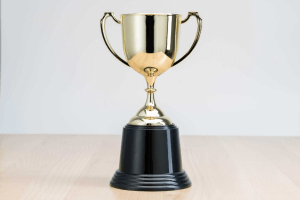 A picture of a trophy